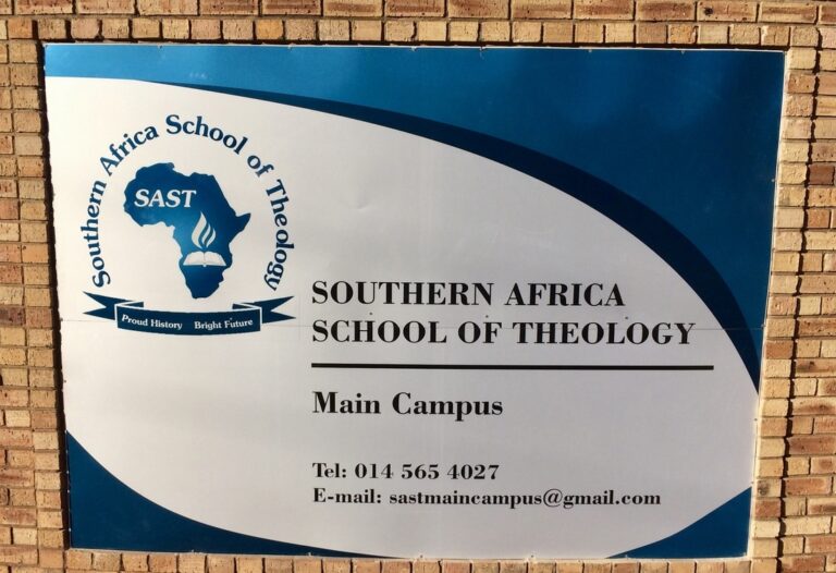 SOUTHERN AFRICA SCHOOL OF THEOLOGY (SAST)